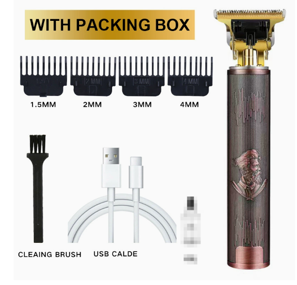 USB Rechargeable Electric Hair Trimmer