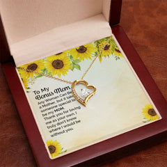 To My Bonus Mom Forever Love Necklace