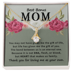 Best Bonus Mom Alluring Love Necklace