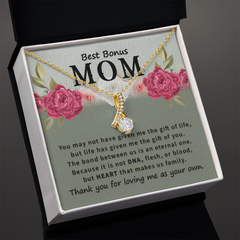 Best Bonus Mom Alluring Love Necklace