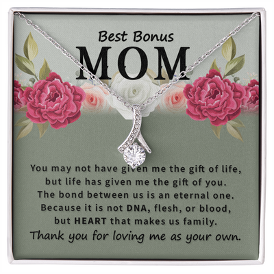 Best Bonus Mom Alluring Love Necklace