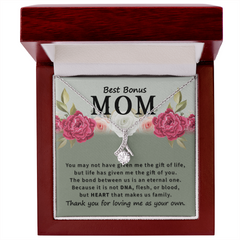 Best Bonus Mom Alluring Love Necklace