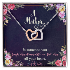 A Mother Interlocking Hearts Necklace