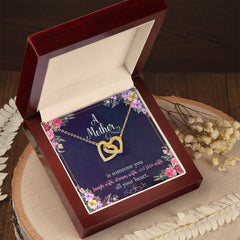 A Mother Interlocking Hearts Necklace