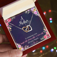 A Mother Interlocking Hearts Necklace