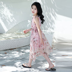 Girls' Bohemian Summer Dress
