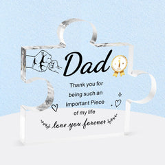 Acrylic Block Puzzle 3.9x3.3 inch