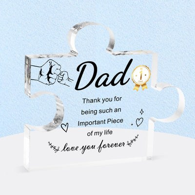 Acrylic Block Puzzle 3.9x3.3 inch
