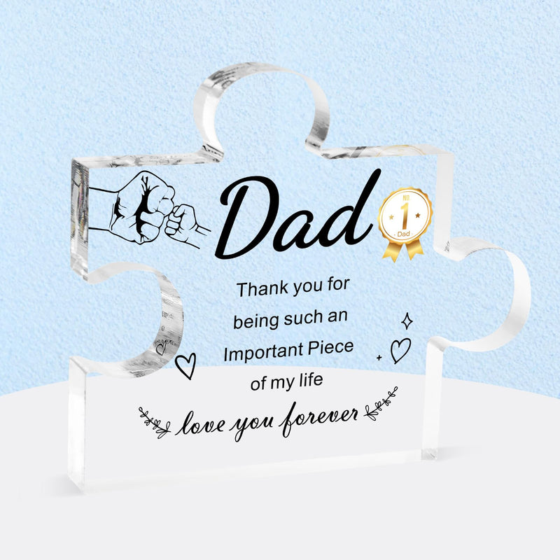 Acrylic Block Puzzle 3.9x3.3 inch